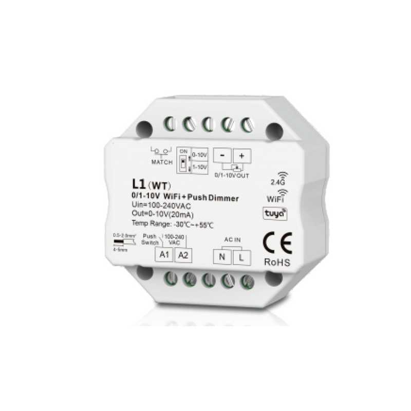 0-10 TUYA  Dimmer WIFI+PUSH