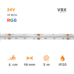 Striscia LED - VBX COB - RGB